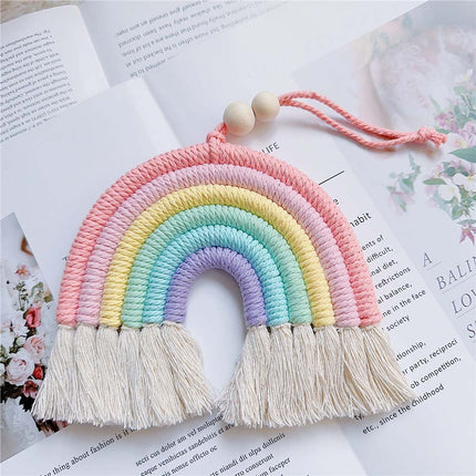 Arch Rainbow Macrame Wall Hanging