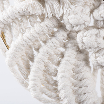 OWL Macrame Wall Hanging – Handwoven Cotton Rope