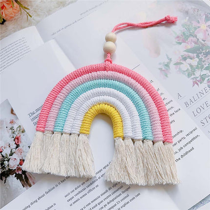 Arch Rainbow Macrame Wall Hanging