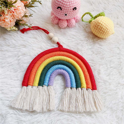Arch Rainbow Macrame Wall Hanging