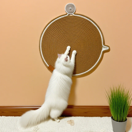 ULIECHIL Natural Cotton Cat Scratcher Mat-19.7in
