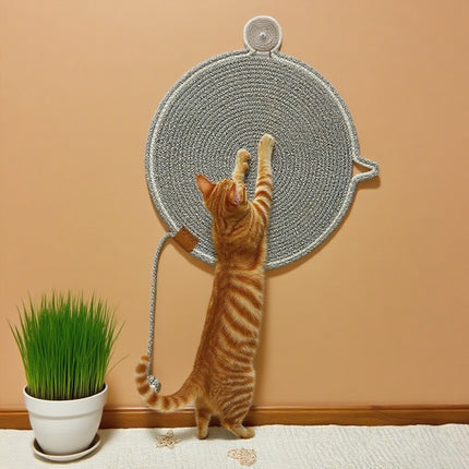 ULIECHIL Natural Cotton Cat Scratcher Mat-19.7in