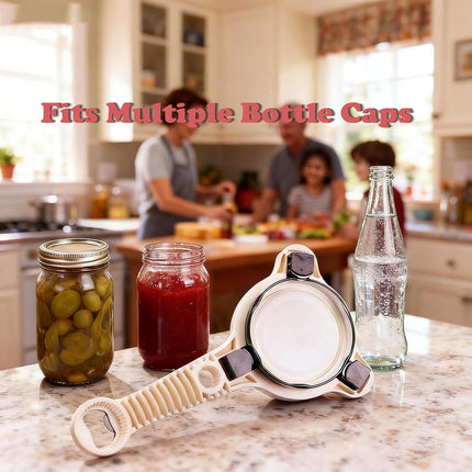 4-in-1 Universal Jar and Can Opener with Bottle Opener